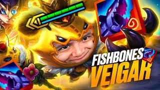 I Accidentally Found the Most OP Veigar Build… Fishbones Veigar [upl. by Gladis]