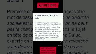 33 millions de Français victimes de cyberattaque aux tiers payant [upl. by Rahsab]