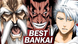 TOP 5 BEST BANKAI  STRONGEST BLEACH BANKAI RANKED [upl. by Atinihs]