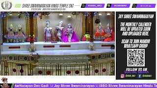 🔴 LIVE  ISSO SNJ Cinnaminson Swaminarayan Darshan [upl. by Hotze]