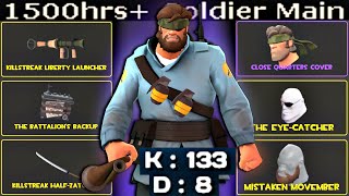 The Solid Soldier🔸Liberty Launcher Expert TF2 Gameplay [upl. by Tumer]