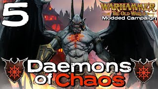 ANNIHILATE THE ANCESTOR DWARFS  Daemons of Chaos  Total War Warhammer 3 Modded Campaign 5 [upl. by Reinertson4]