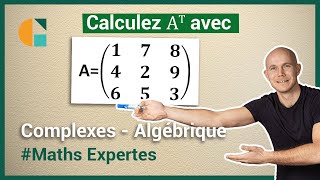 Comment transposer une matrice  Exercices corrigés  Maths expertes [upl. by Eudoxia]