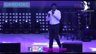 Gandoki Lekzy De Comic James Brown Cracks Up At 2018 Easter Comedy Show [upl. by Robers808]