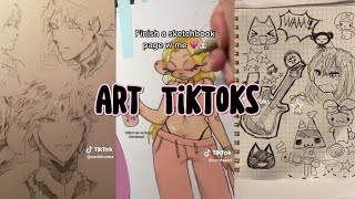 ✩Art Tiktoks I saved 😊✩ [upl. by Ecnatsnoc]