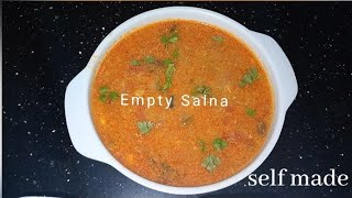 empty salna recipe in Tamilside dish for Chapathi and parotasalna recipe [upl. by Atterual792]