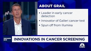 Grail expected to be first FDAapproved multicancer test says CEO Bob Ragusa [upl. by Eignav]