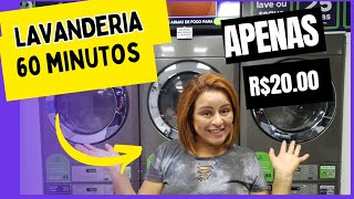 Lavanderia 60 minutos apenas R 2000 a lavagem [upl. by Karon65]