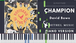 Champion Bethel Music Feat Dante Bowe Piano Version TUTORIAL [upl. by Atrice]