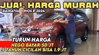 TURUN HARGA DAIHATSU TERIOS R 2024 NEGO BAYAR MOBIL 53 JUTA ‼️ 19 JUTA CICILAN DAIHATSU TERIOS [upl. by Marcellina119]