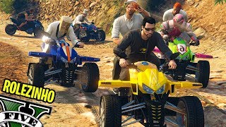 GTA V Online  Rolezinho RALLY de MOTO com o TRICILO STRYDER [upl. by Carry]