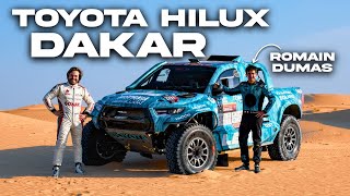 Essai Toyota Hilux GR Dakar La Formule 1 des sables [upl. by Dracir33]