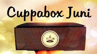 Teesorten probieren  CUPPABOX JUNI 2013 [upl. by Blossom364]