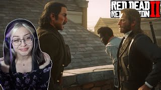 The Bank Heist That Broke Me  Red Dead Redemption 2  Blind Reaction and Playthrough 15 [upl. by Oz879]