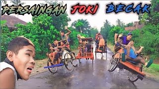 PERSAINGAN SENGIT JOKI BECAK‼️  Exstrim Lucu The Series  Funny Videos 2022  KEMEKEL TV [upl. by Mandy]