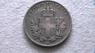 MONETA DA 20 CENTESIMI DEL 1918 REGNO D ITALIA [upl. by Llerahc]