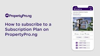 How To Subscribe to Plan on PropertyProng [upl. by Terryn]