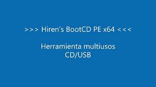 MultiTools  Hiren’s BootCD PE x64 [upl. by Nilla65]