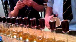 56 Jagerbombs in a line by the legends Yatton RFC [upl. by Aiderfla]