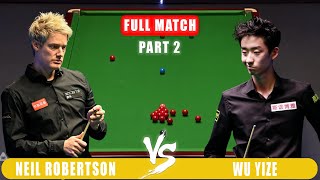 Neil Robertson vs Wu Yize Final Snooker 2024  English Open 2024 Snooker Highlights [upl. by Acinomahs]