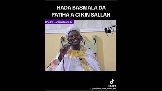 HADA BASMALA DA FATIHA A CIKIN SALLAH [upl. by Ladiv]