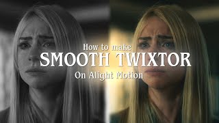 SMOOTH TWIXTOR TUTORIAL ON ALIGHT MOTION [upl. by Clementia792]