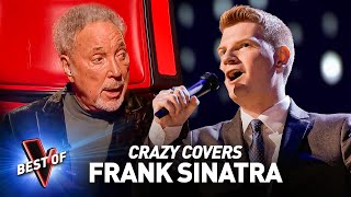 Incredible FRANK SINATRA covers in the Blind Auditions of The Voice [upl. by Artair737]