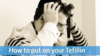 How to put on your Tefillin [upl. by Atsirtal979]