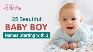 25 Best Baby Boy Names that Start with S [upl. by Paresh]