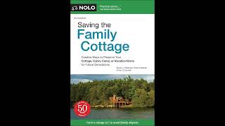 Stuart J Hollander  Saving the Family Cottage [upl. by Hale]