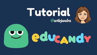 TUTORIAL EDUCANDY para crear y usar juegos didácticos interactivos [upl. by Nyrac]