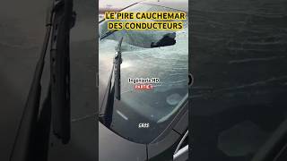 ingénierie vehicles shortvideo short bridge driving driver ice accident iceblock sos car [upl. by Spevek]