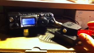 YAESU FT817ND  qso con HA2PP [upl. by Cordey]