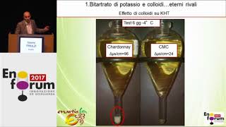 Wine tartrate stabilization with colloids Potassium Polyaspartate application on wine [upl. by Lewison]