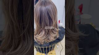 Add some lowlights to less yellow less orange use the balayage technique hairstyle haircolorexpert [upl. by Danyette206]