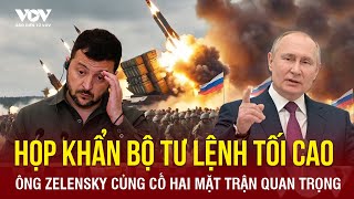 Toàn cảnh Quốc tế sáng 1311Ông Zelensky họp khẩn Bộ Tư lệnh Tối caoÔng Trump sắp tái hợp ông Kim [upl. by Gytle]