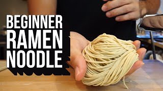 Beginner Guide to Making Ramen Noodles from Scratch [upl. by Lorenzana587]