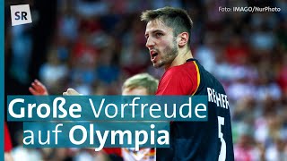 Volleyballer Moritz Reichert aus Lebach vor Olympia 2024 in Paris [upl. by Kataway]