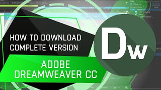 How to Download Adobe Dreamweaver CC 2024 [upl. by Yenmor]