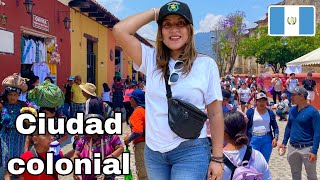 ASÍ SE VIVE LA SEMANA SANTA 2024 EN ANTIGUA GUATEMALA 🇬🇹 PROCESIONES COMIDA Y CULTURA  Celinaz [upl. by Eelrahc]