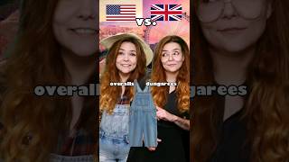 🇺🇲American vs 🇬🇧British English vocabulary english vocabulary learnenglish englishlesson shorts [upl. by Trebleht683]