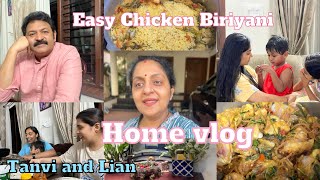 Chicken BiriyaniHome VlogSindhu Krishna [upl. by Ytsirc796]