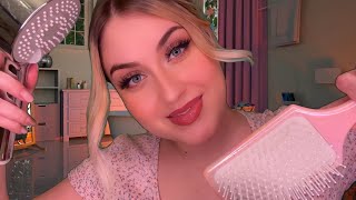 ASMR Deutsch Mommy frisiert dich nach der Schule💇‍♀️ Mommy does you Hair  Haircut Roleplay Friseur [upl. by Nnaaras]