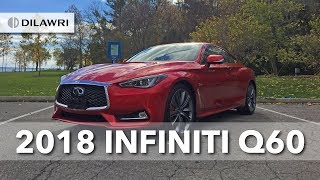 2018 Infiniti Q60 Red Sport REVIEW [upl. by Drehcir]