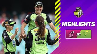 Thunder Keep Rolling  Sydney Sixers v Sydney Thunder  WBBL10 [upl. by Persian796]