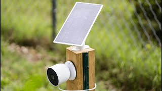 Wasserstein Solar Panel for Nest Cam battery [upl. by Gnat276]