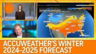 NEW AccuWeathers 20242025 US Winter Forecast [upl. by Columbus]