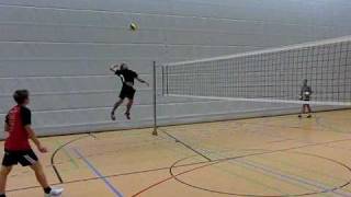 Volleyball Angriffsschlag Zeitlupe EXFH20 Highspeed 210fps [upl. by Ettevroc67]