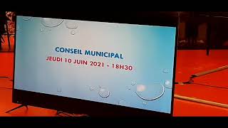 Conseil Municipal de Linselles Juin 2021 [upl. by Katsuyama]