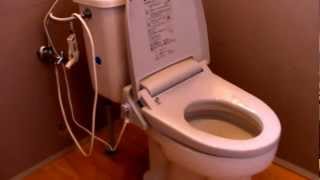 Japanese Trapdoor Toilet Basic Water Wash  Kani Suisen [upl. by Aramanta534]